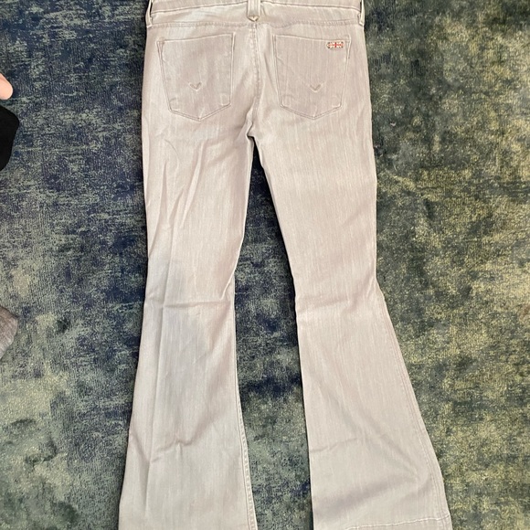 Hudson 26 bell bottom flare jeans gray - Picture 4 of 10